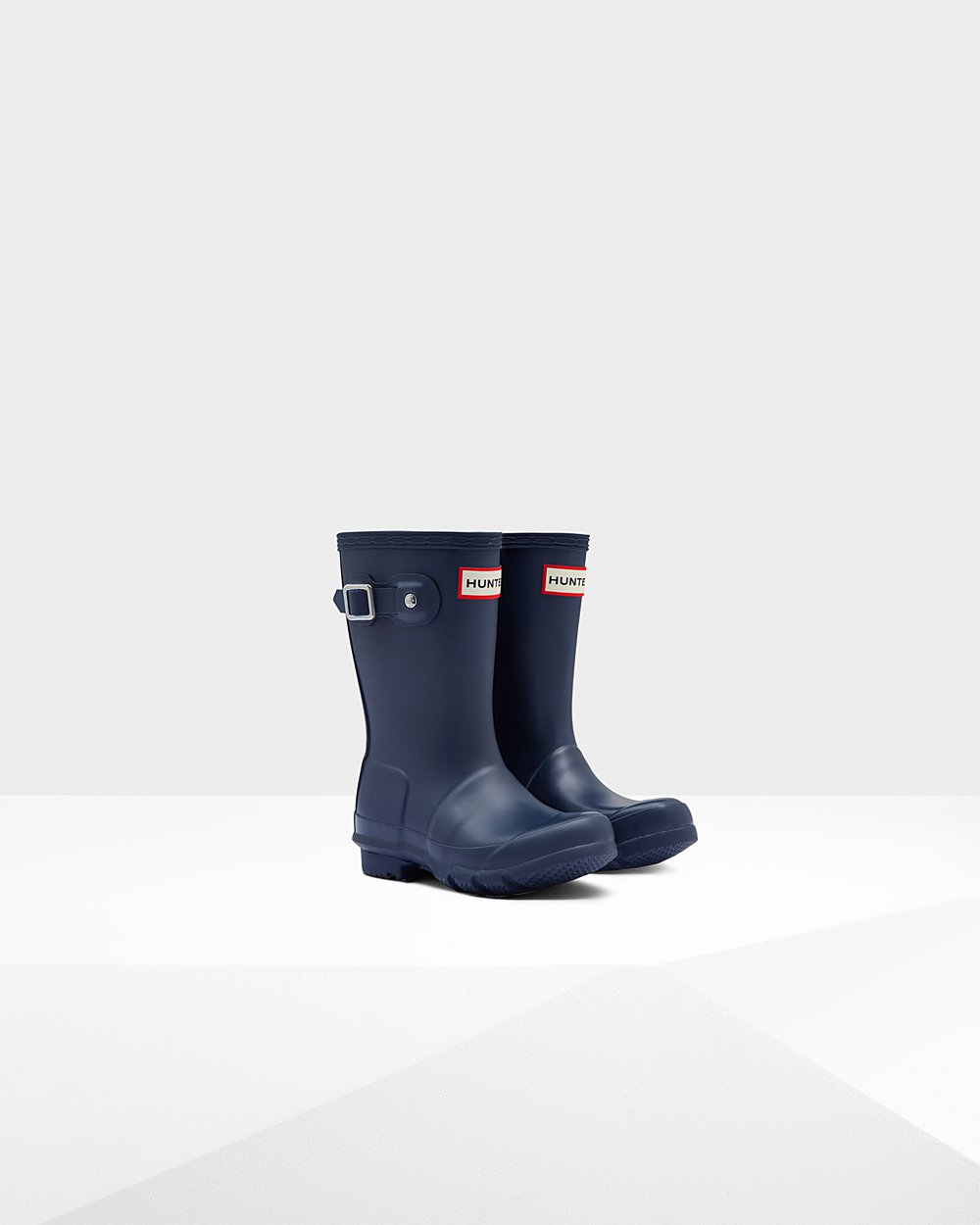 Bottes de Pluie Hunter Original Petits Enfant Bleu Marine MBZHLPI-64